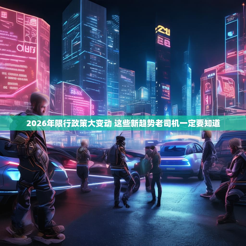 2026年限行政策大变动 这些新趋势老司机一定要知道 2026年限行政策大变动 这些新趋势老司机一定要知道