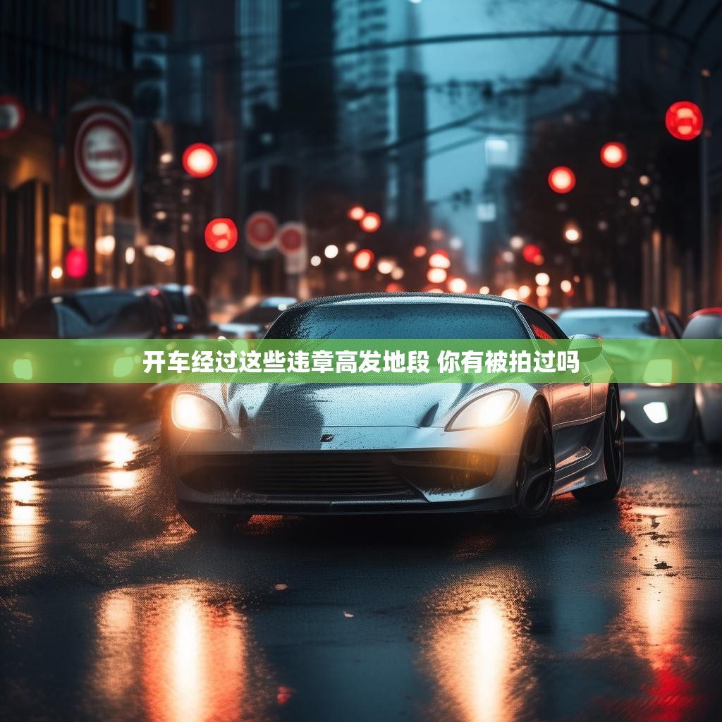 开车经过这些违章高发地段 你有被拍过吗 开车经过这些违章高发地段 你有被拍过吗